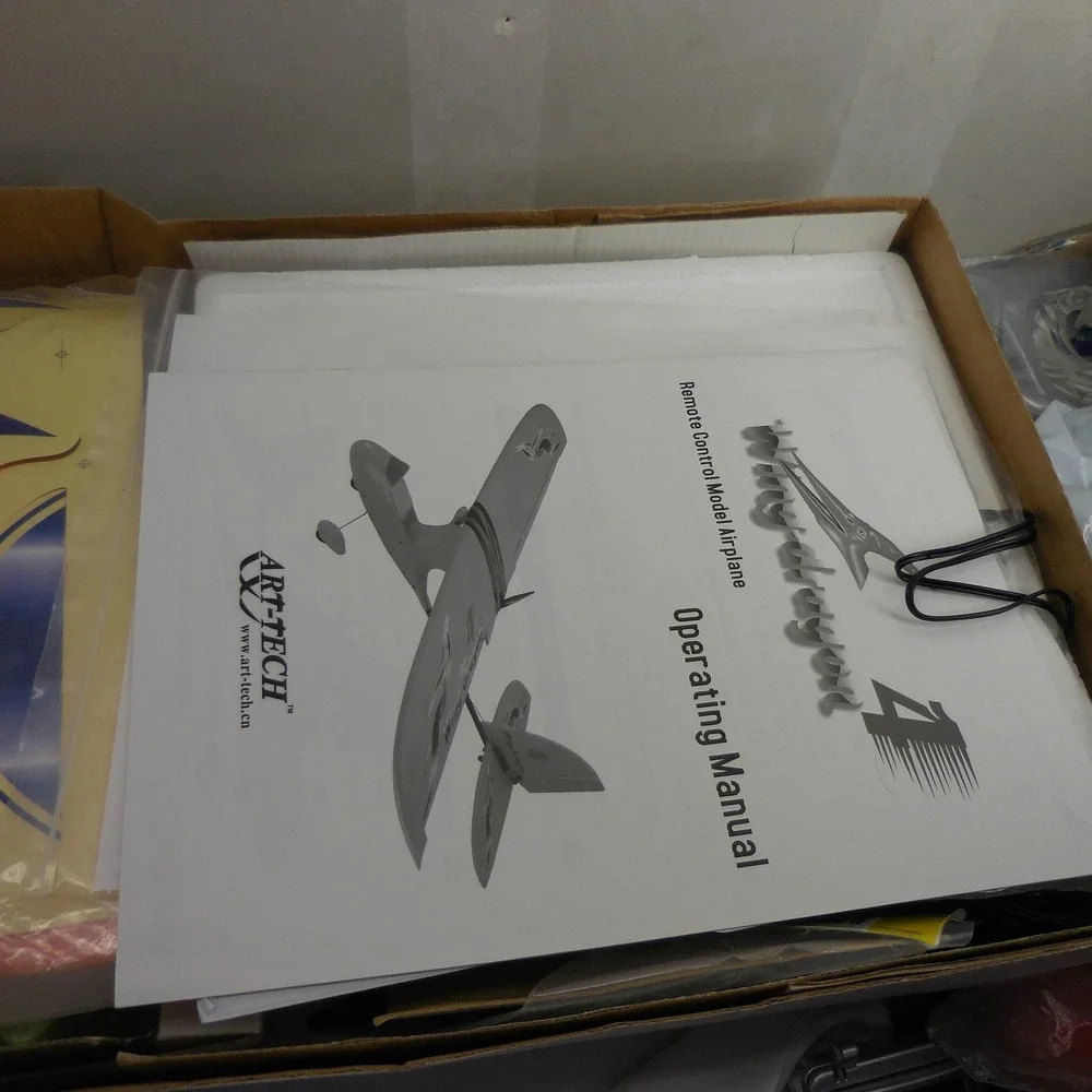 Art-Tech Wing-Dragon 4 4CH RTF RC Airplane Orange NASA 2410 Airfoil Kit 1080mm